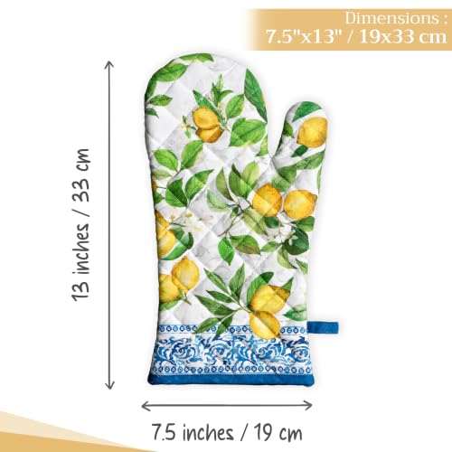Maison d'Hermine Oven Gloves 100% Cotton Oven Mitt