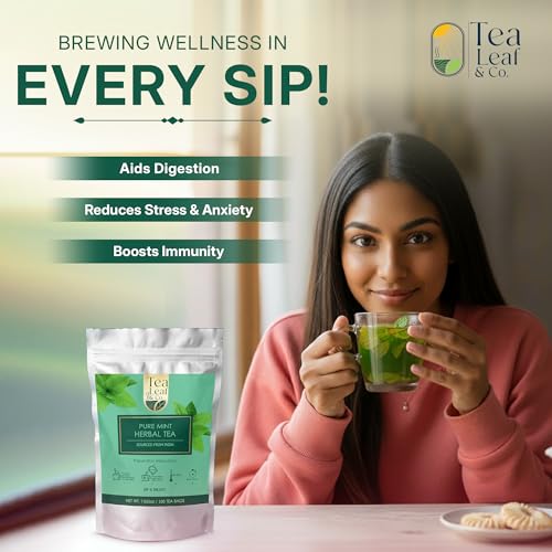 Pure Mint Herbal Tea (7.055 Ounce)
