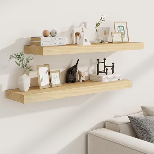 Deep Floating Shelves (2 Count)