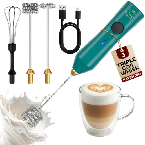 Rechargeable Milk Frother Handheld