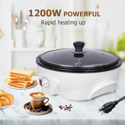 Electric Coffee Bean Roaster Machine for Home Use