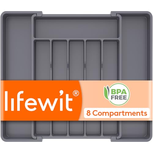 Expandable Silverware Drawer Organizer