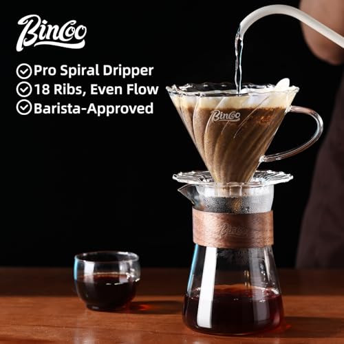 Glass Pour Over Coffee Maker Set