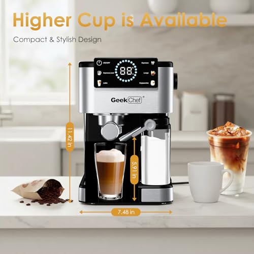 Espresso Machine with Milk Frother