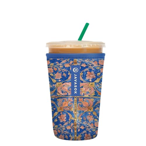 JavaSok Iced Coffee & Cold Soda Insulated Neoprene Cup Sleeve