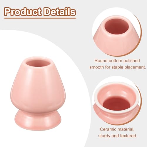 Ceramic Chasen Stand 70mm Matcha Whisk Holder Teas Set Whisks Stand Traditional Matcha Tea Chasen Holder Tea Set Accessories for Tea Tasting