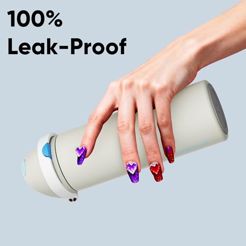 Insulated Water Bottle with Straw