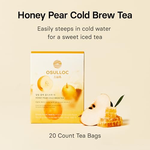 Honey Pear Cold Brew Tea (20 Count)