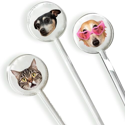 Custom Wedding Dog Stir Sticks