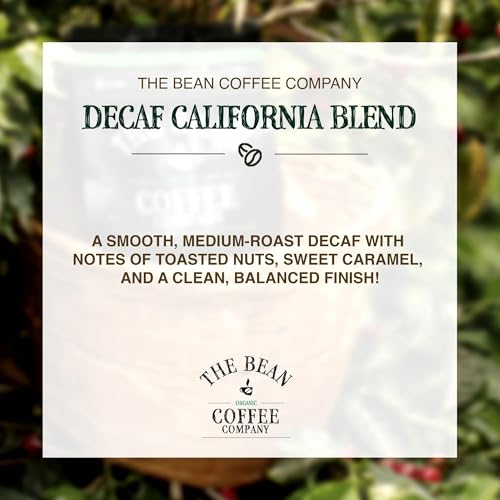 The Bean Organic Coffee Co. Decaf California Blend (16 Ounce)