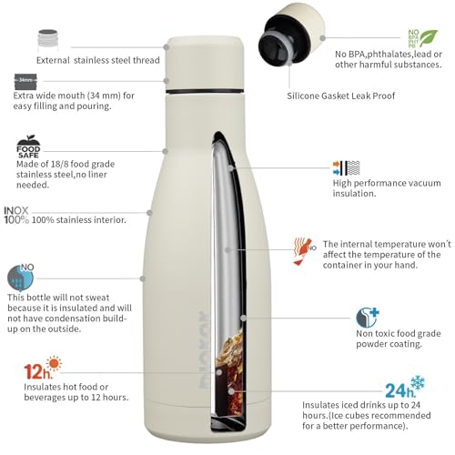 12 oz Small Mini Water Bottle