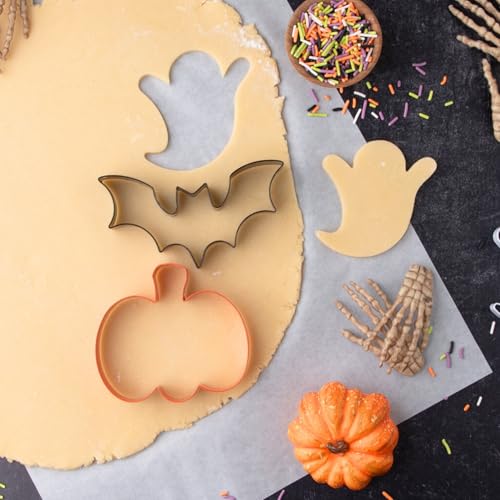 Cookie Cutters with Sprinkle Mix & Candy Eyeballs