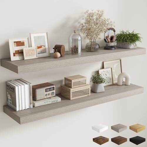 12 Inch Deep Floating Shelves (2 Count)