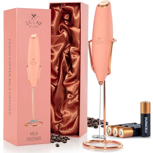 Powerful Milk Frother Wand With Duracell Batteries