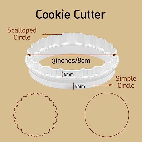 2026 Personalized Christmas Cookie Stamp Custom Merry Christmas Cookies with Your Family's Last Name Great for Baking and Holiday Decorating Ideal Gift for Bakers