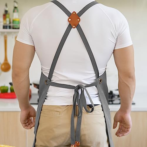 Canvas Aprons for Men Chef Apron