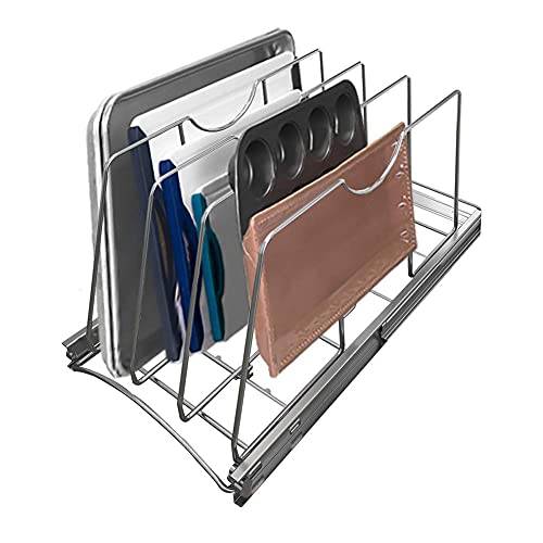 Pull Out Cookie Sheet Organizer