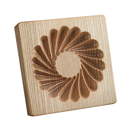 Wooden Cookie Biscuit Mold