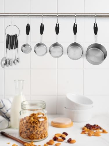 Measuring Cups and Spoons Set 304 Stainless Steel 10