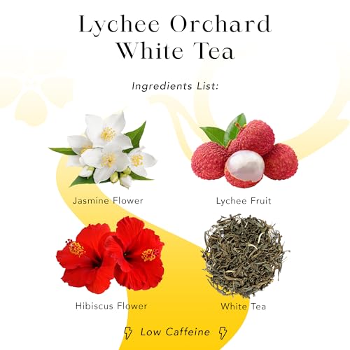 Exquisite Jasmine Lychee White Tea Blend