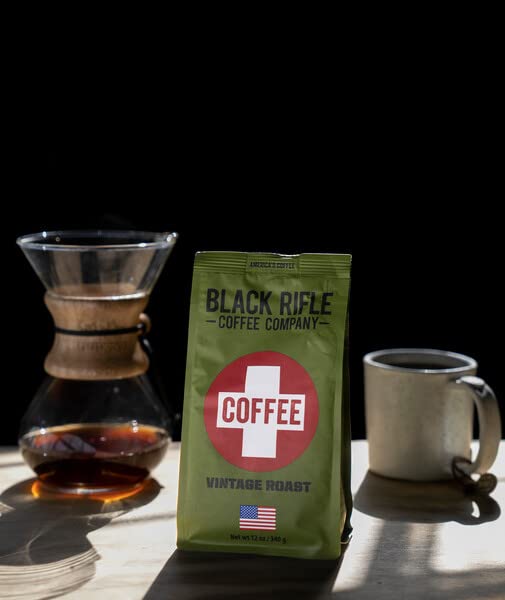 Black Rifle Coffee Medium Roast Ground Coffee Coffee Saves 12 oz (12 Ounce)