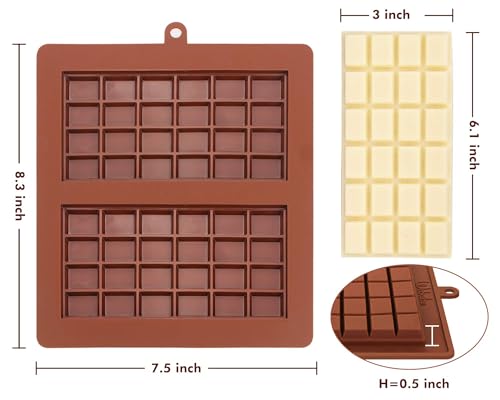 Chocolate Bar Mold Silicone Break