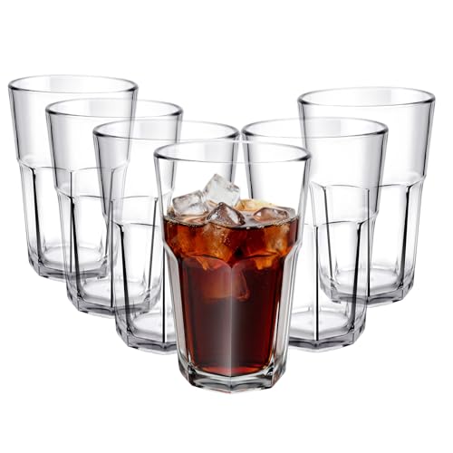 Shatterproof Plastic Glasses (6 Count)