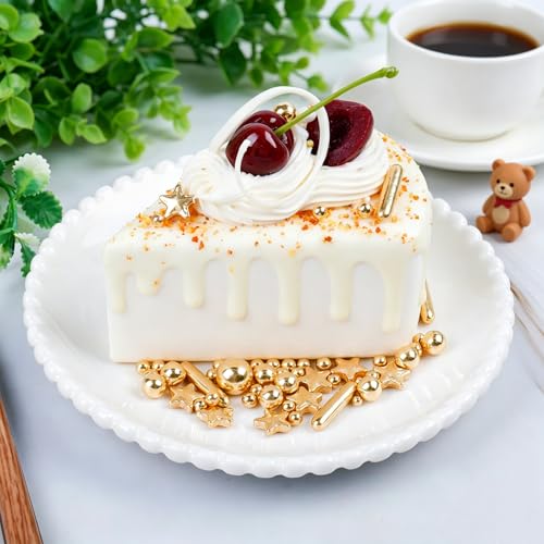 Gold Sprinkles for Cake Decorating (4.6 Ounce)