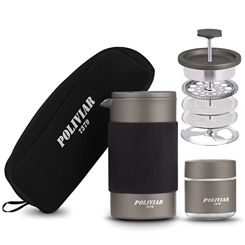POLIVIAR French Press Coffee Maker