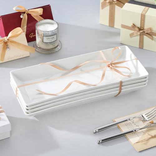 Porcelain Serving Platters Set of 4 (4 Count)