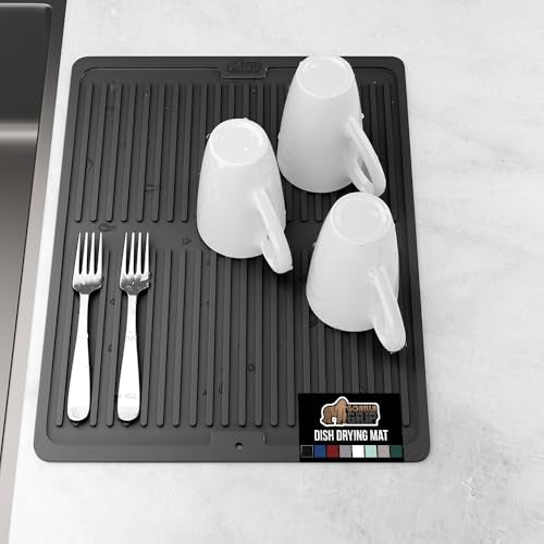 Patented BPA Free Silicone Dish Drying Mat