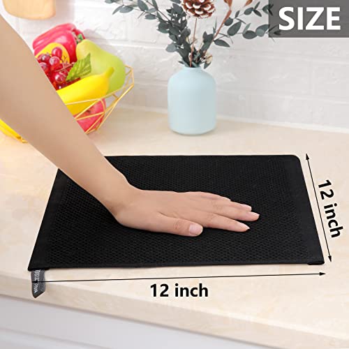 100% Cotton Waffle Weave Kitchen Dish Cloths 6 (6 Count)