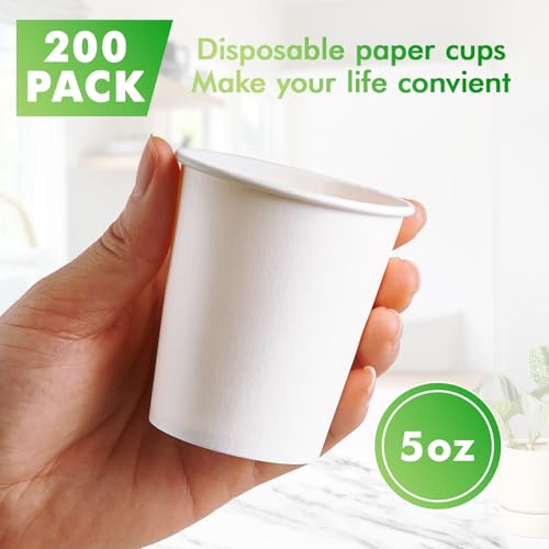 5 oz Paper Cups (200 Count)