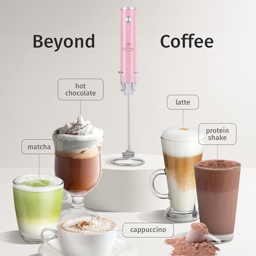 Rechargeable Milk Frother Handheld