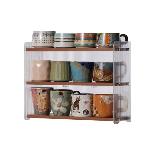 Coffee Mug Holder Wooden Cup Station Organizer 3