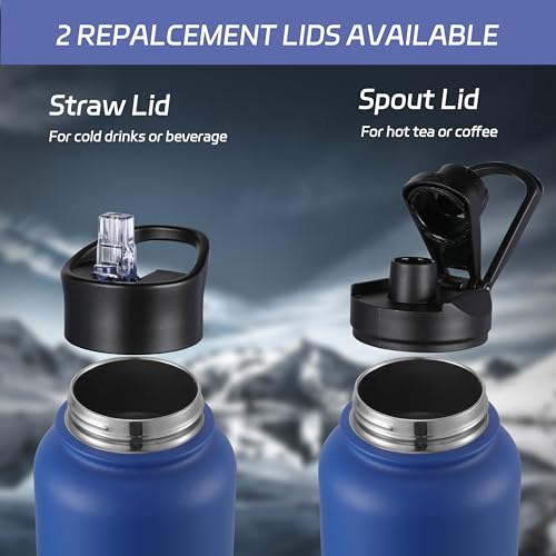 40oz Stainless Steel Water Bottle