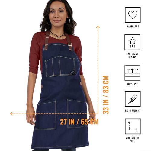 Chef Apron Smart Pockets