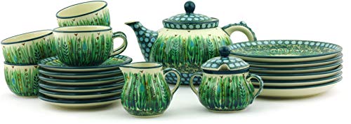 Tea or Coffee Set for Six UNIKAT