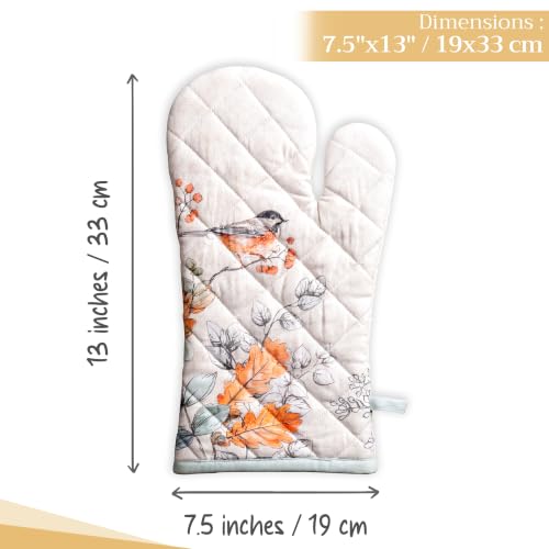 Maison d'Hermine Oven Gloves 100% Cotton Oven Mitt
