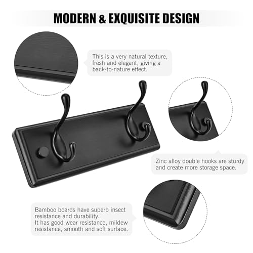 Heavy Duty Wooden Coat Rack