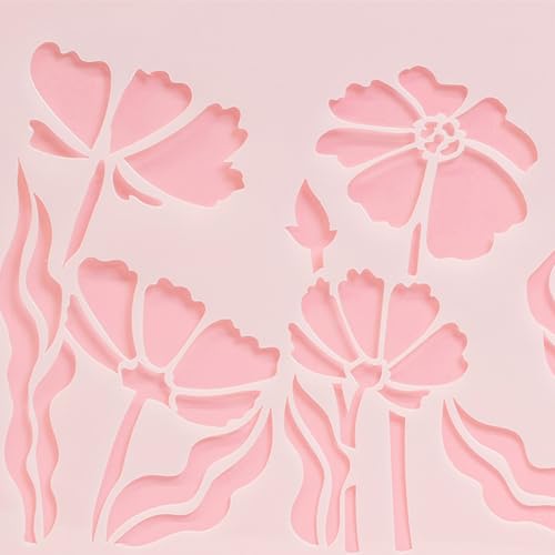 Long Border Cake Stencil