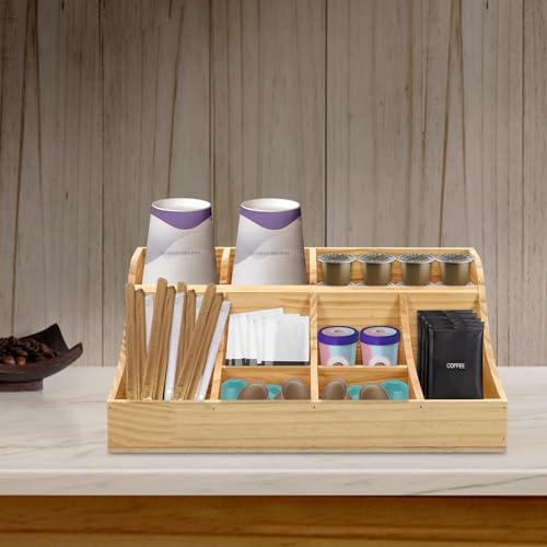 Coffee Bar Organizer for Countertop