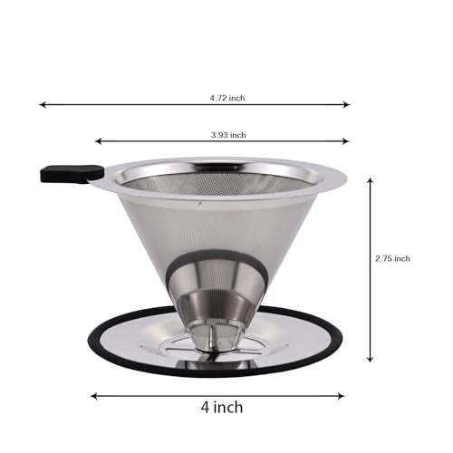 Pour Over Coffee Filter Dripper