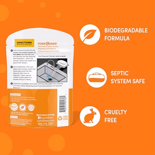Garbage Disposal Cleaner and Deodorizer (2 Count)