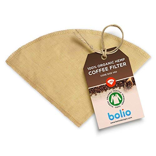 Organic Hemp Reusable Coffee Filter
