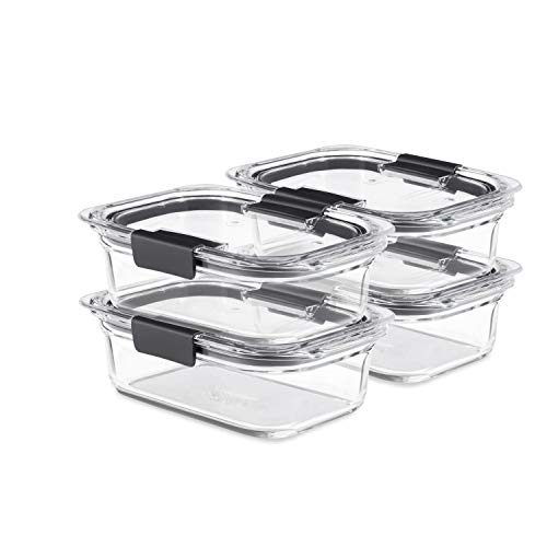 Brilliance Glass Food Storage Containers (4 Count)