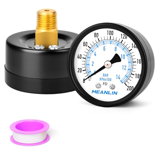 0 200Psi Well Pump Pressure Gauge 1