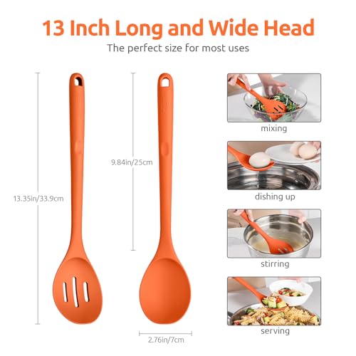 Silicone Spoons Set of 2