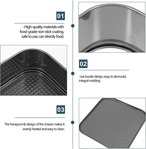 Springform Cake Pan Set of 3