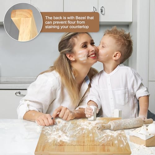 Reversible Wooden Pastry Board